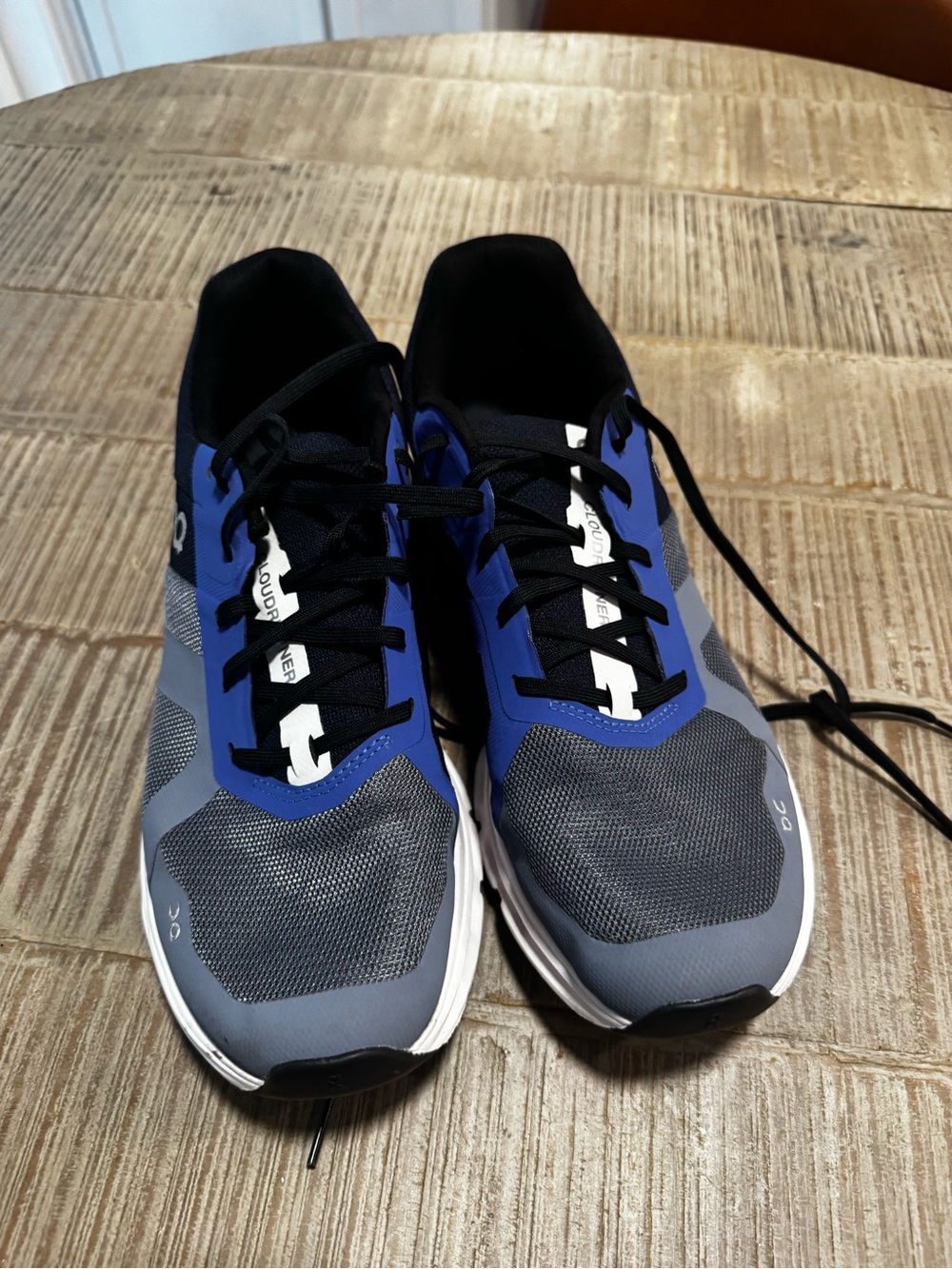 Men's on cloud Athletic Running Shoes in Blue and Gray
